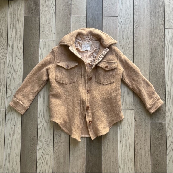 Wilfred Camel Wool-Blend Coat - Picture 1 of 7